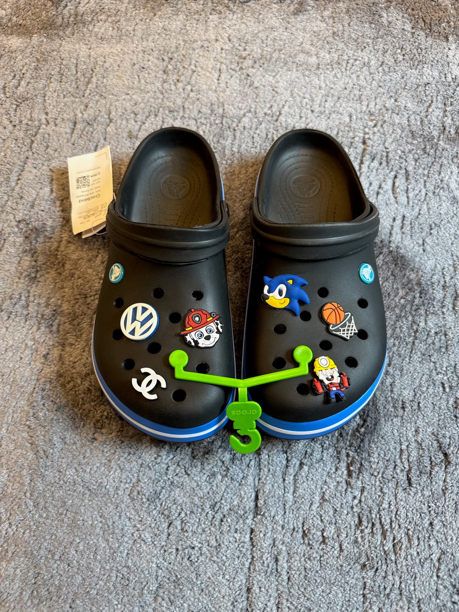Crocs Classic-Siyah (Mavi)