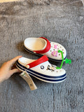 Crocs Classic-Beyaz (Kırmızı)